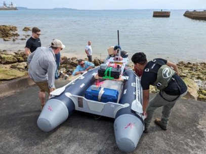 Autonomous USV — ocean sensor deploy